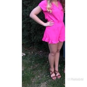 Altar’d State Pink Romper